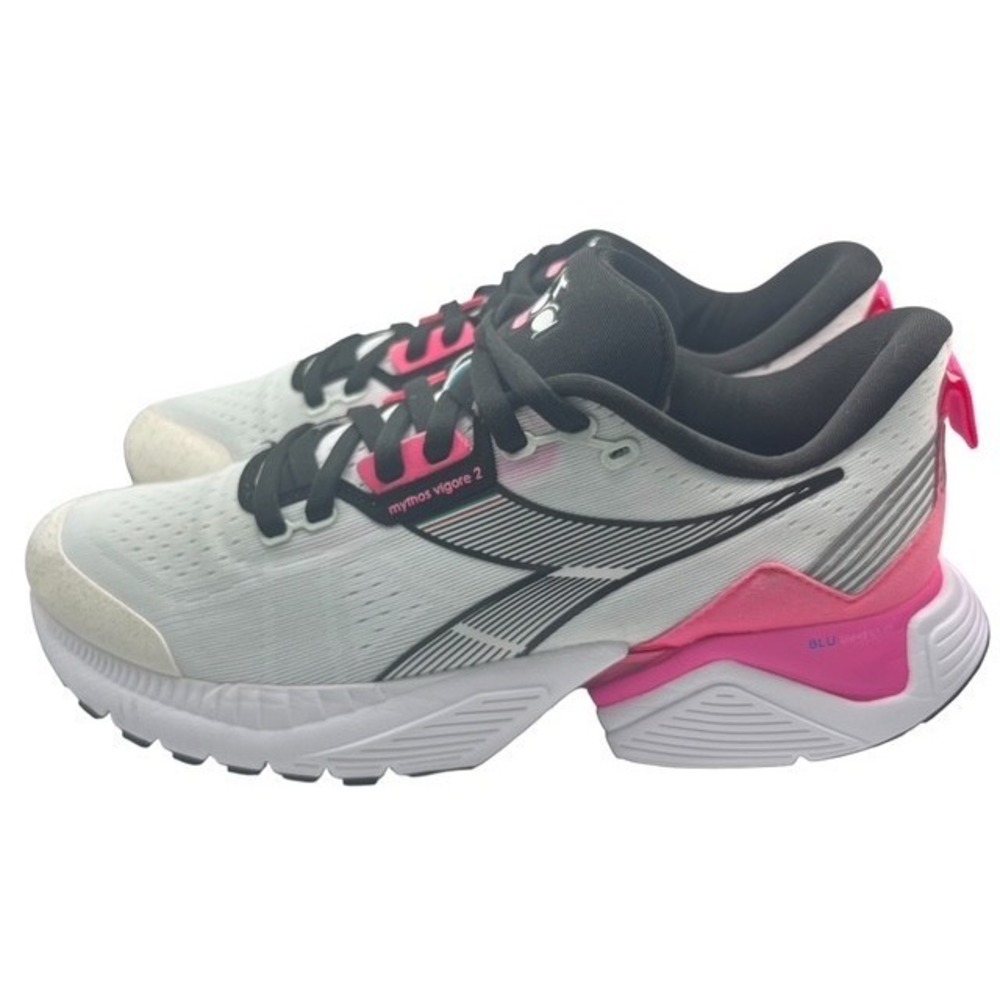 Diadora Women's Sz 10.5 Mythos Blushield Vigore 2 Running Shoes Pink/White -1621